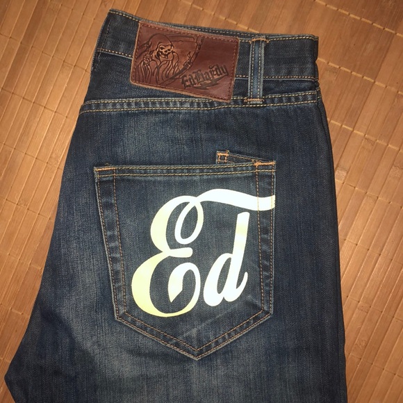 Ed Hardy Vintage Destroyed Jeans - Picture 4 of 11